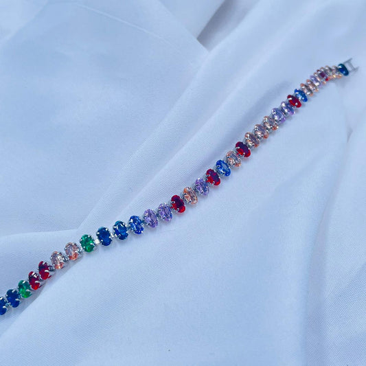 Multi Tennis Bracelet