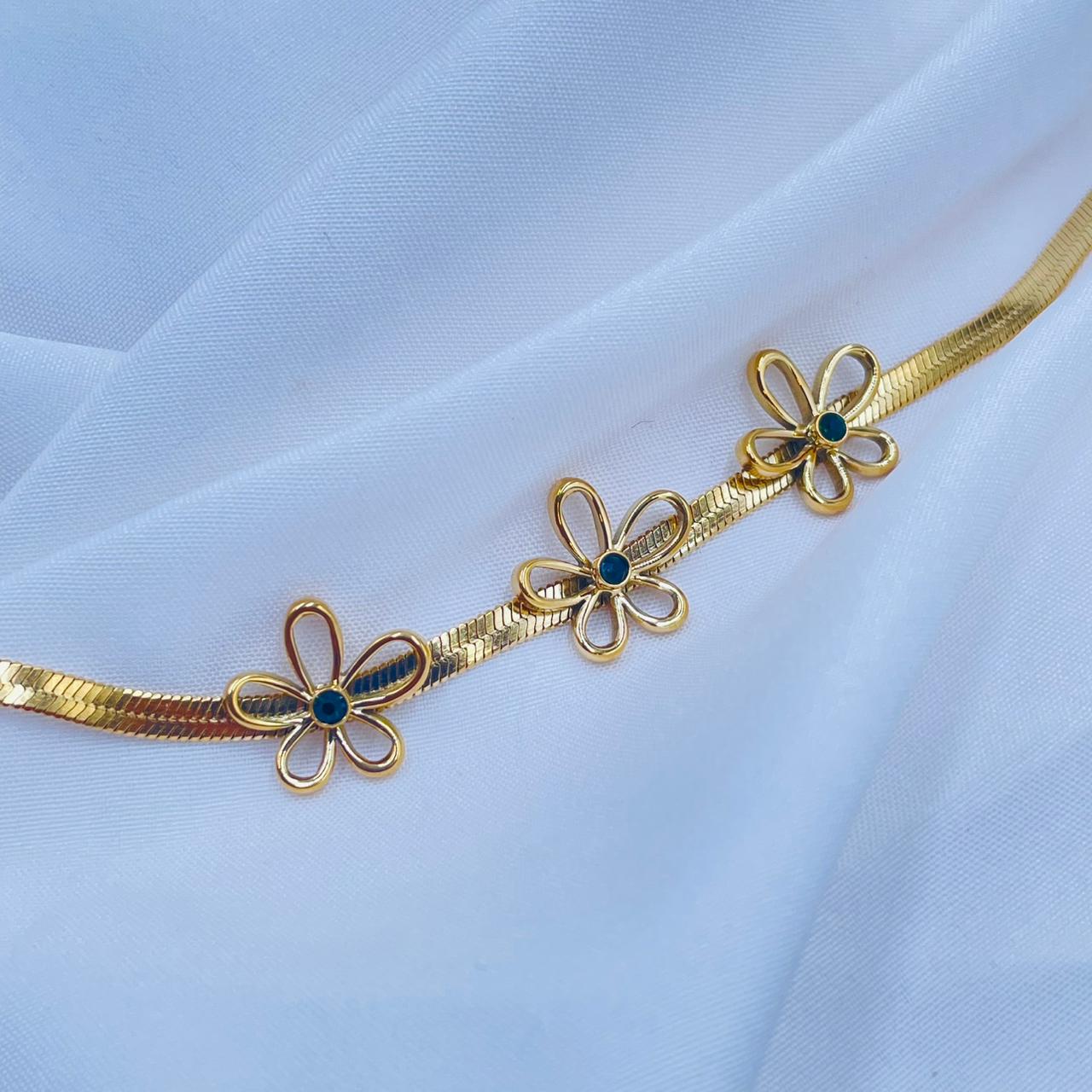 Flower chain Bracelet