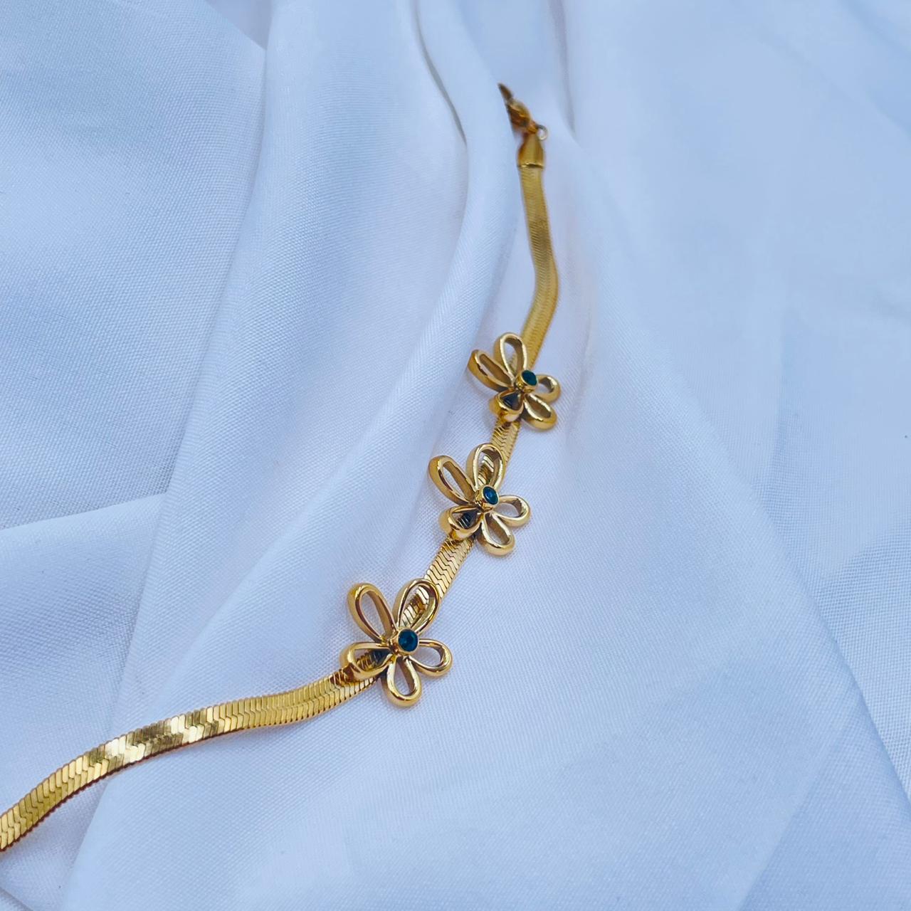 Flower chain Bracelet