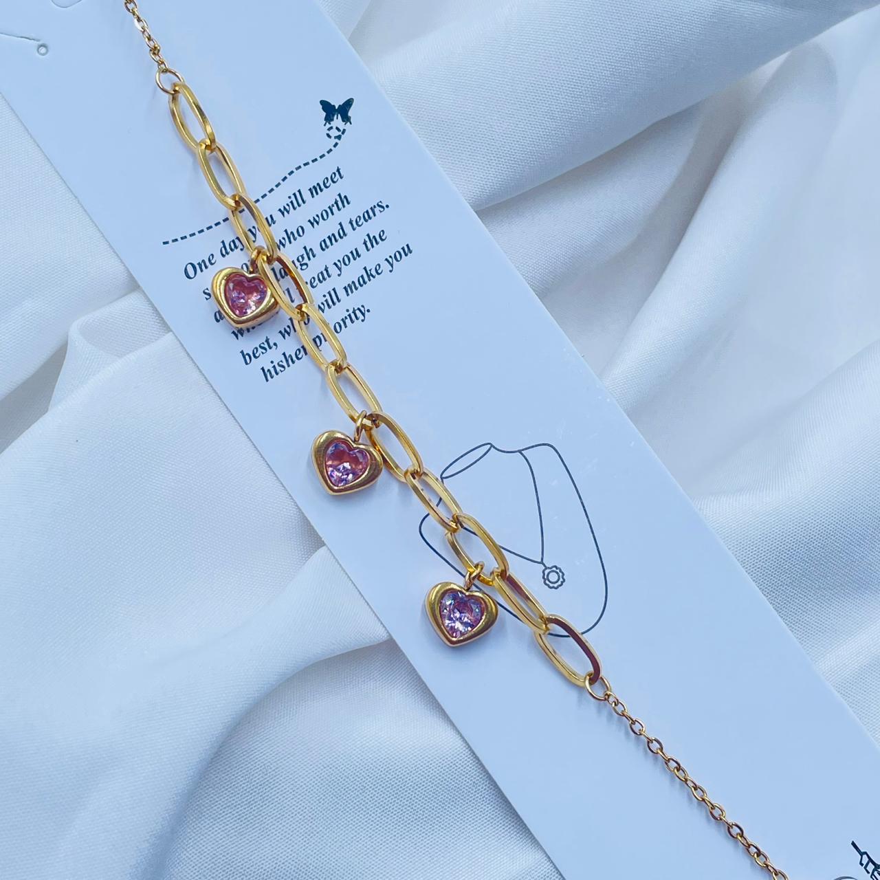 Emerald Trio Bracelet