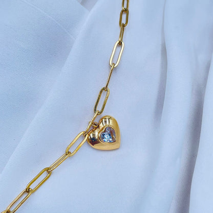 Heart Charm bracelet