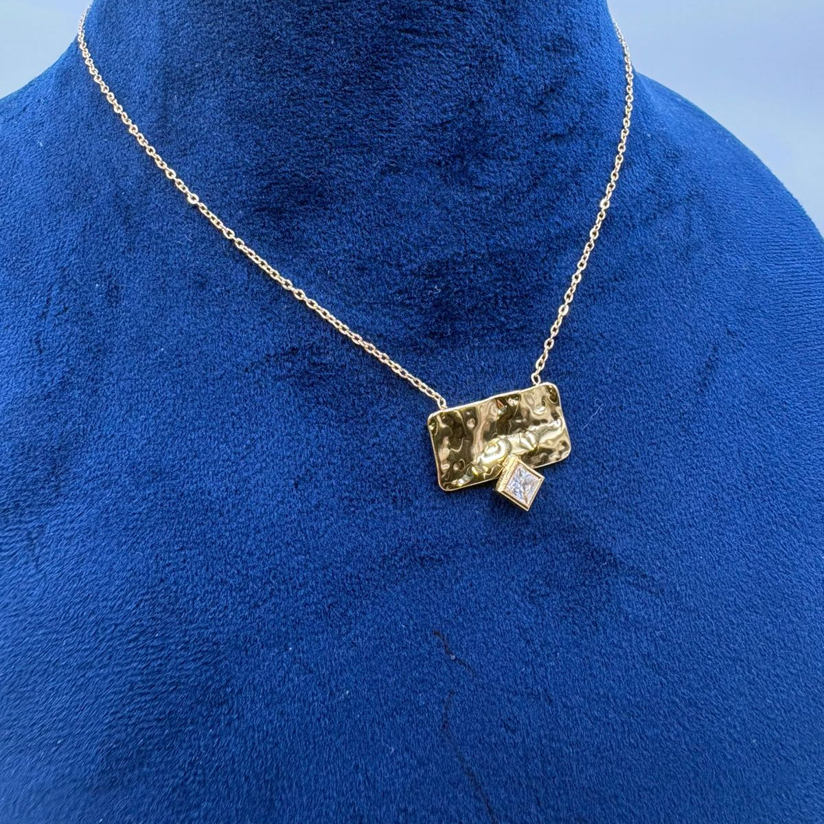 Texture Bar Necklace