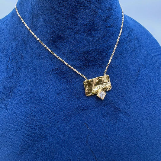 Texture Bar Necklace