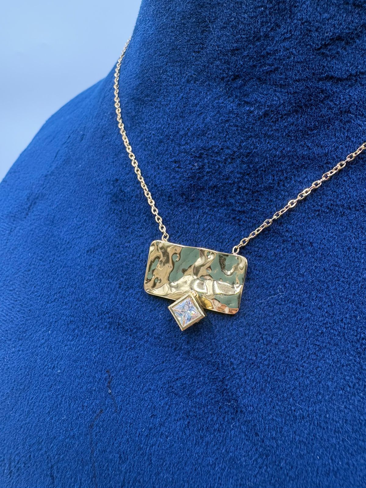 Texture Bar Necklace