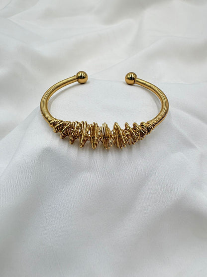 Coiled Cuff Bracelet