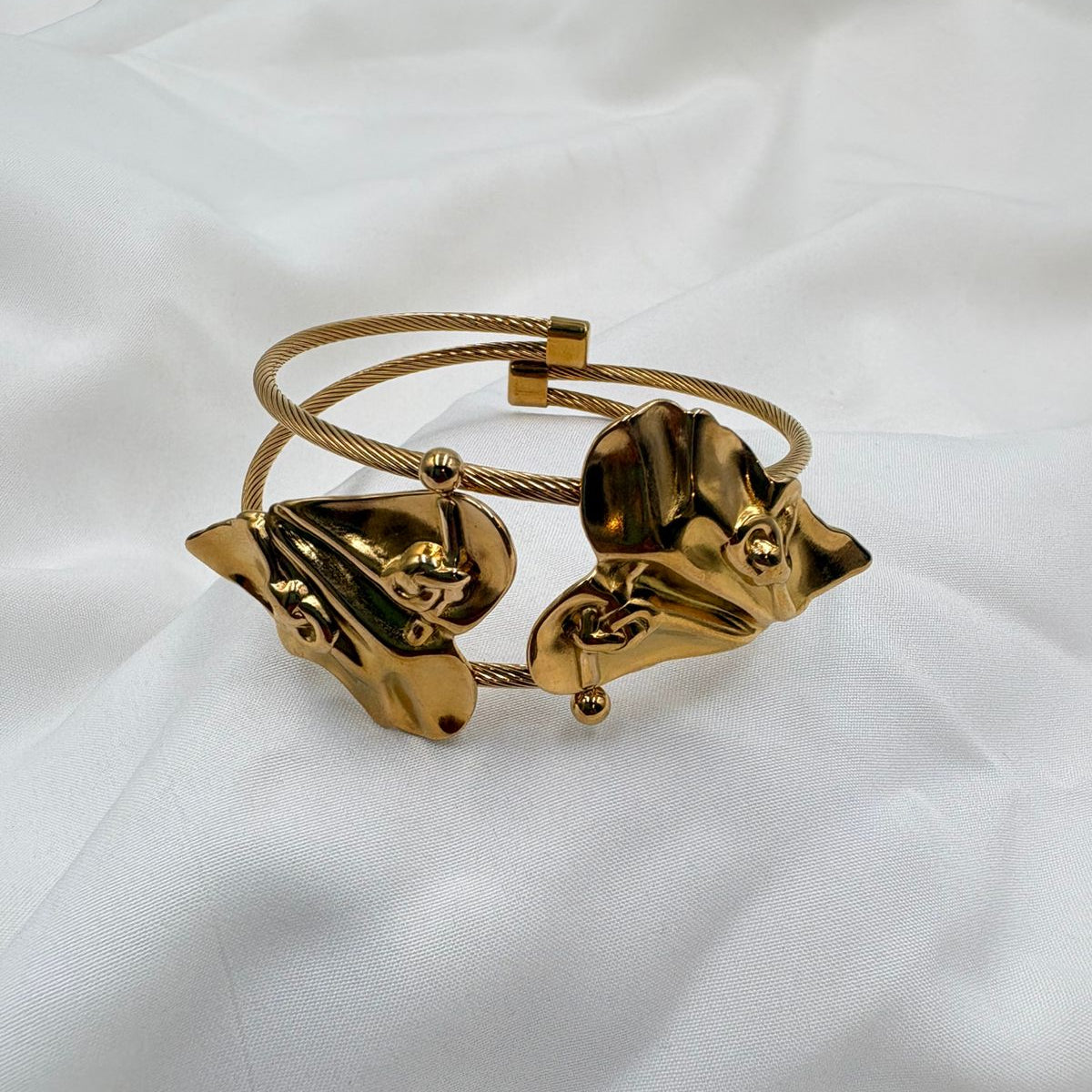 Double Heart Bracelet