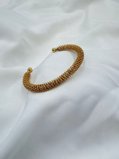 Coiled wire Bracelet