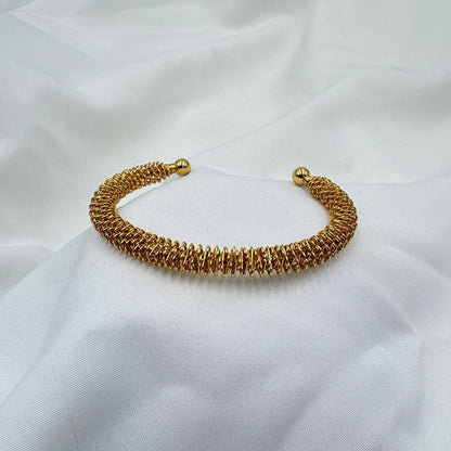 Coiled wire Bracelet