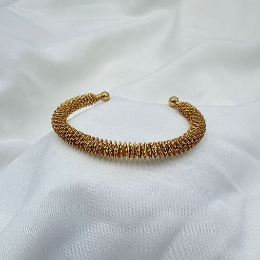 Coiled wire Bracelet