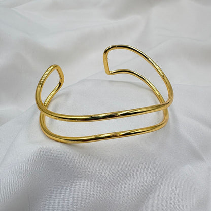 Wavy Cuff Bracelet