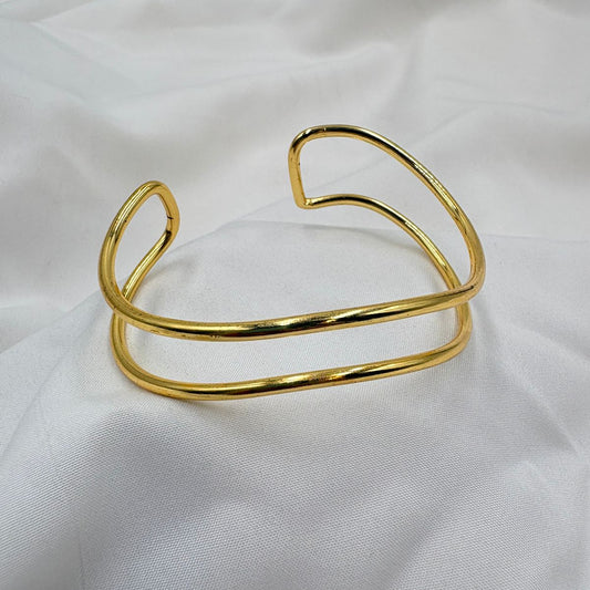 Wavy Cuff Bracelet