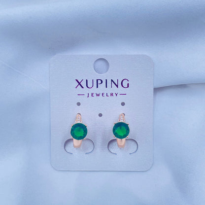 Green Gems    Earrings- XUPING