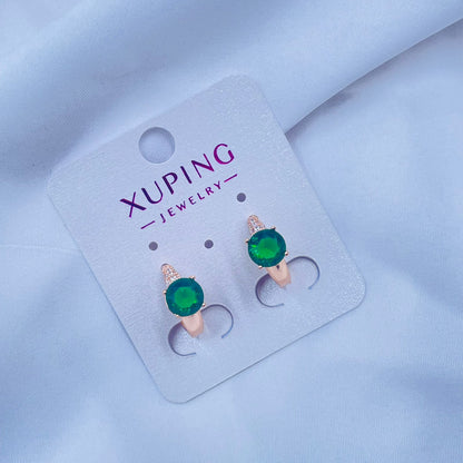 Green Gems    Earrings- XUPING
