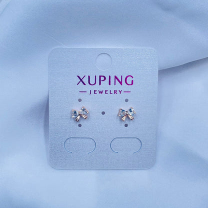 Bow Studs Earrings- XUPING