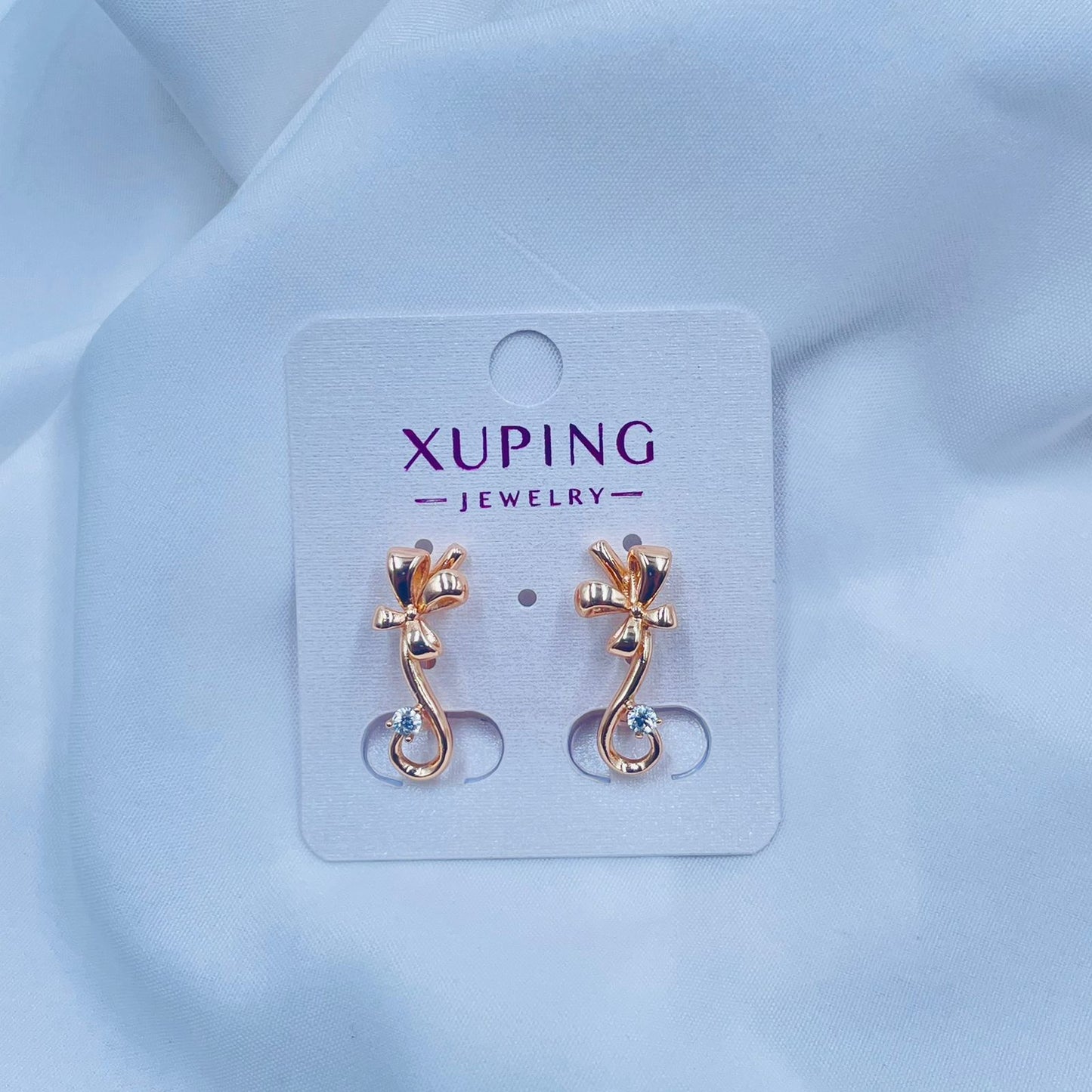 Floral Swirls Earrings- XUPING