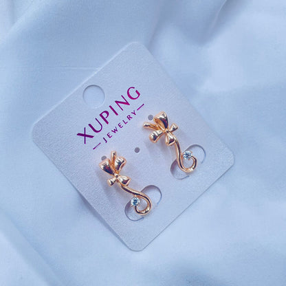 Floral Swirls Earrings- XUPING