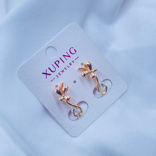 Floral Swirls Earrings- XUPING