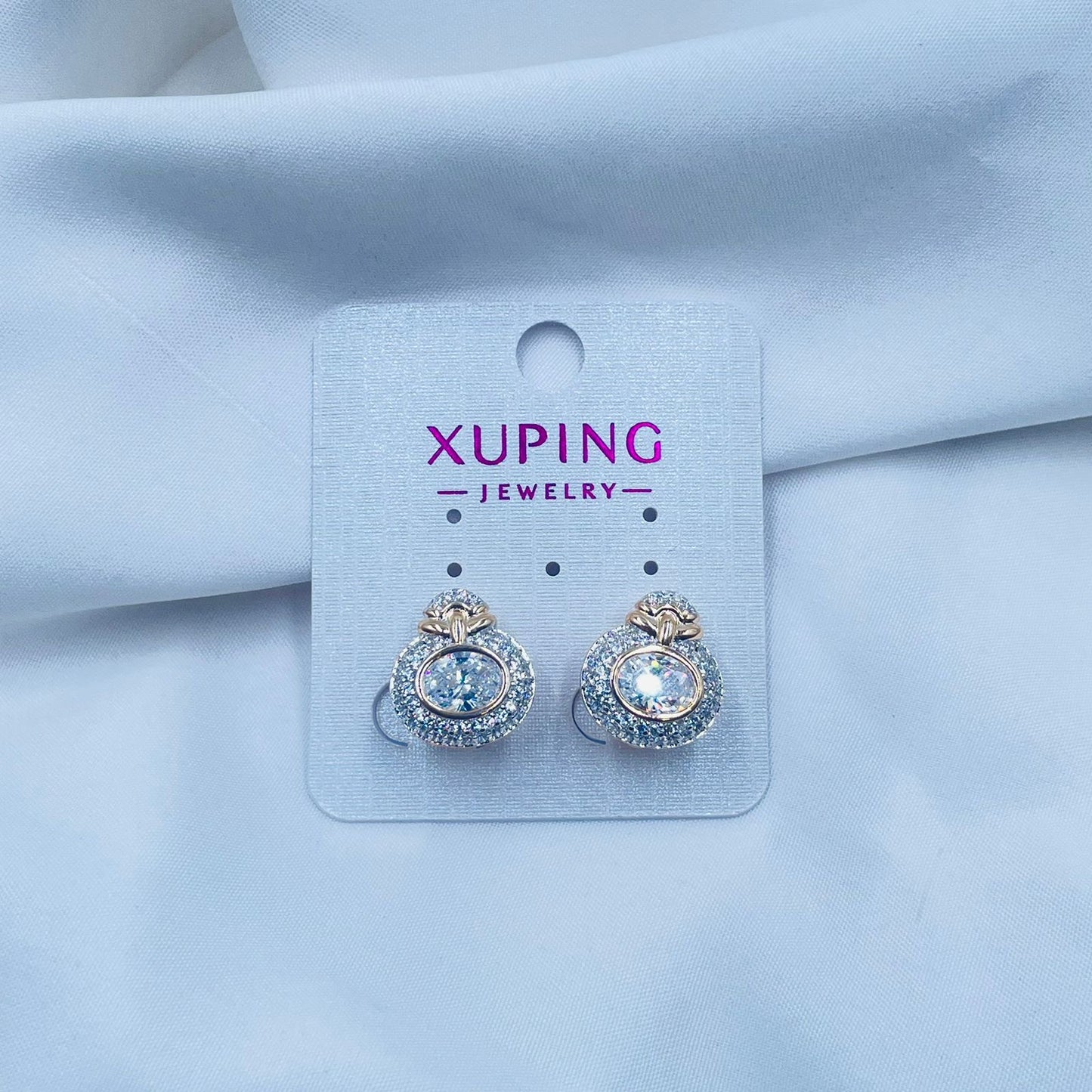 Cz Hoops Earrings- XUPING