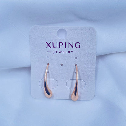 Mother Of Pearl Hoops Earrings- XUPING
