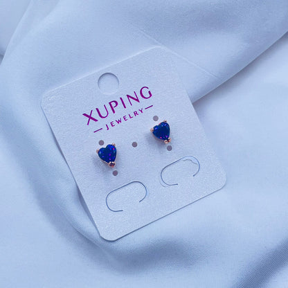 Heart Shape Studs Earrings- XUPING