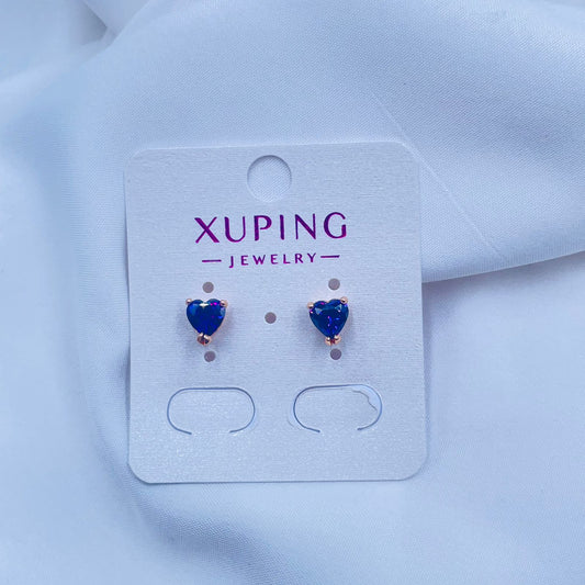 Heart Shape Studs Earrings- XUPING