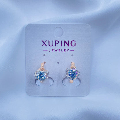 CZ Hoops Earrings- XUPING