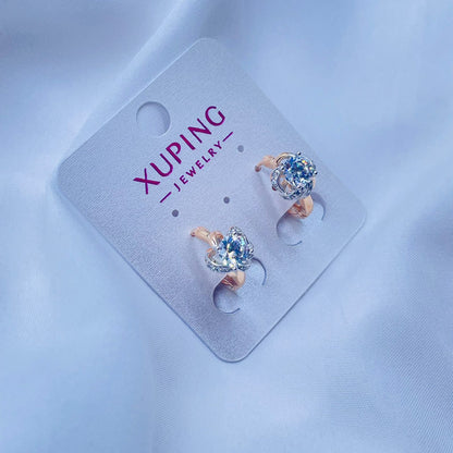 CZ Hoops Earrings- XUPING