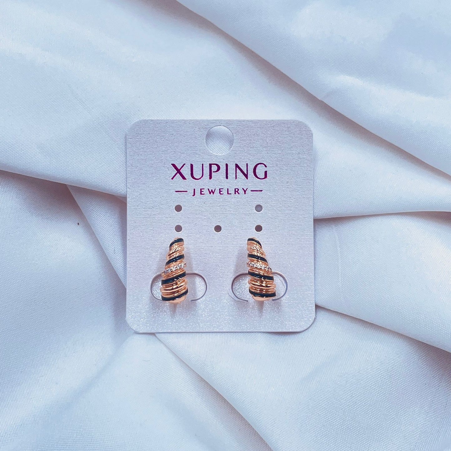 Swirl Studs Earrings- XUPING