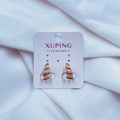 Swirl Studs Earrings- XUPING