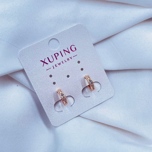 Minimalist zircon  Earrings- XUPING