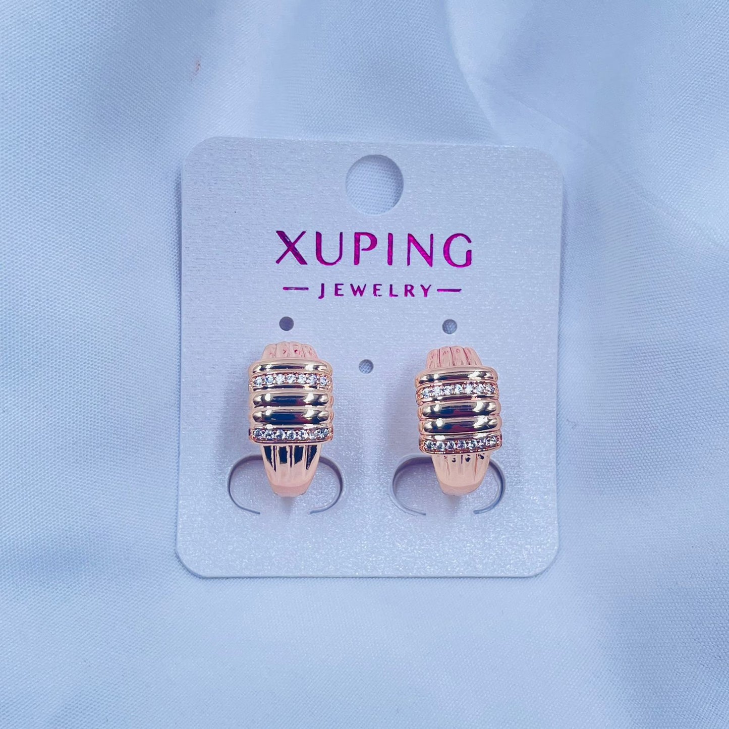 Starline Studded hoops Earrings- XUPING