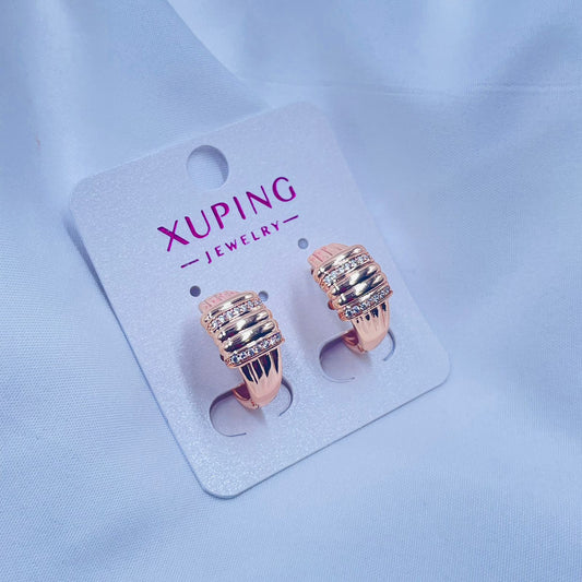 Starline Studded hoops Earrings- XUPING