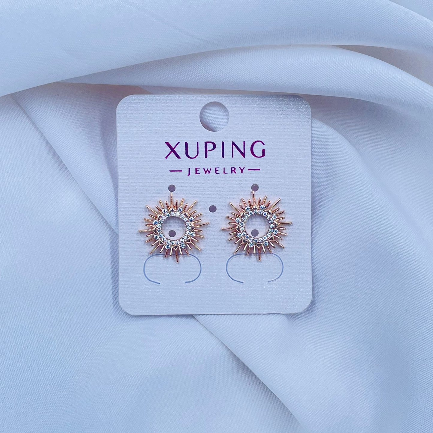 Sunburst Studs Earrings- XUPING