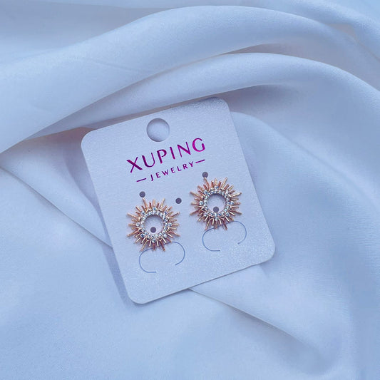 Sunburst Studs Earrings- XUPING