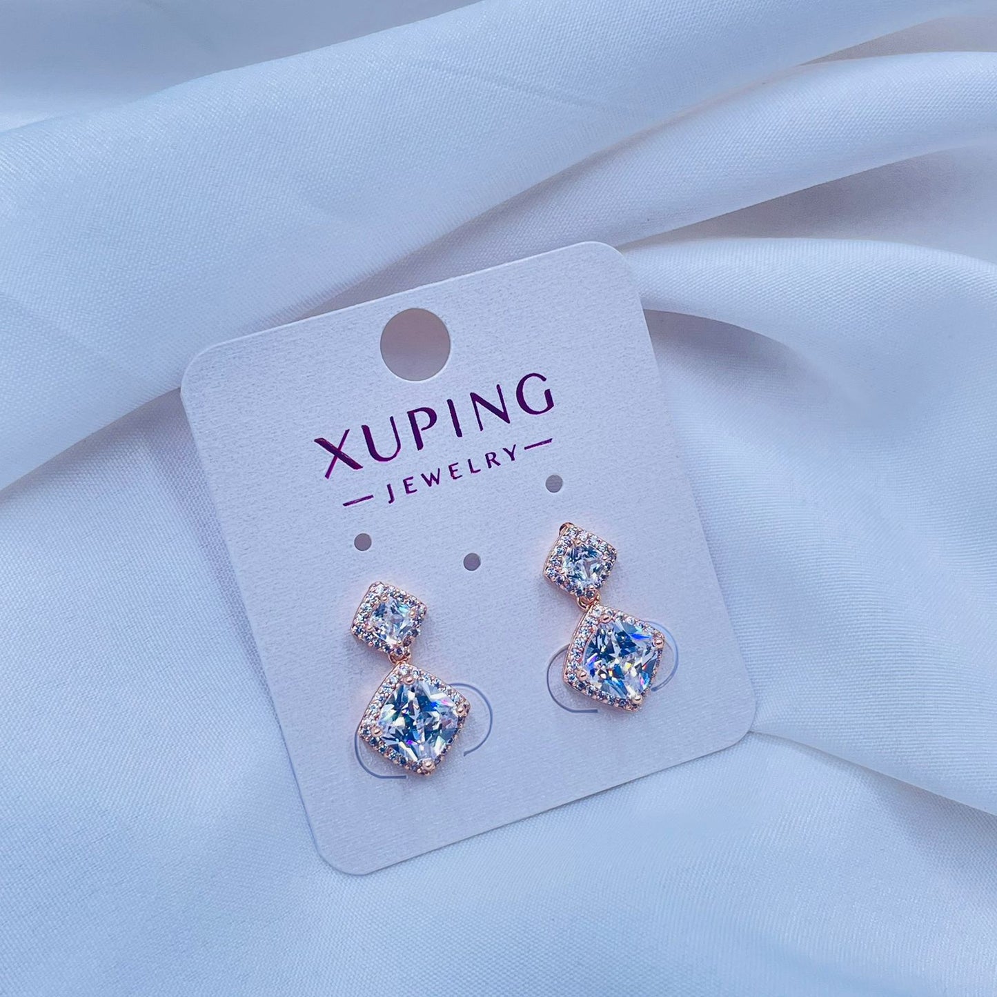 Zircon Studs  Earrings- XUPING