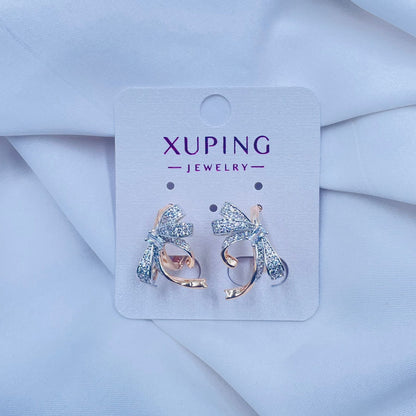 Bow Sparkle Earrings- XUPING