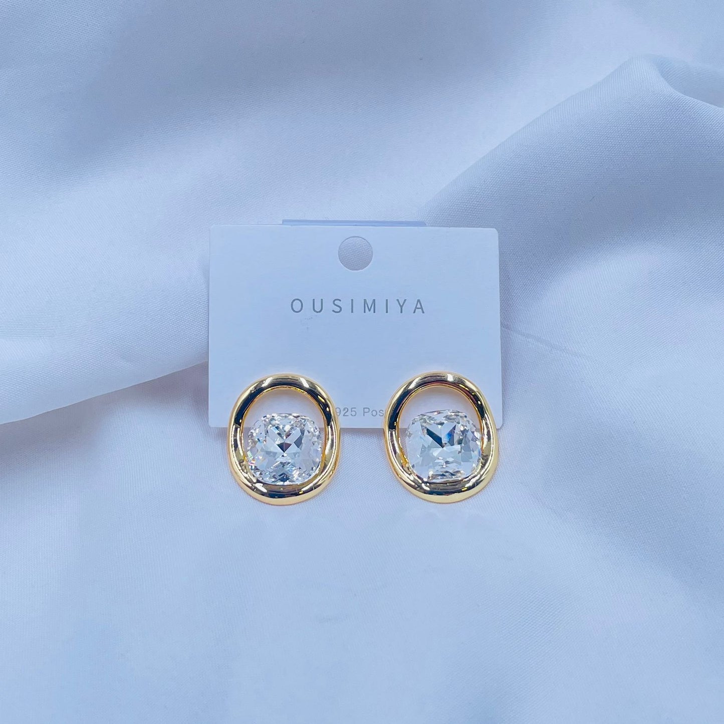 Crystal Stud Earrings
