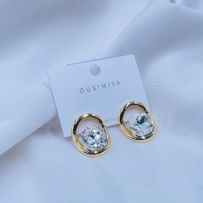 Crystal Stud Earrings