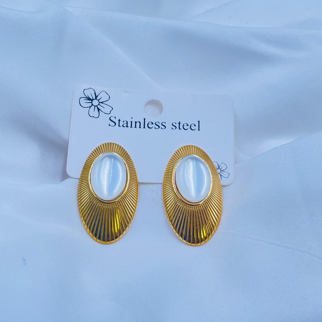 Golden Eclipse Earrings