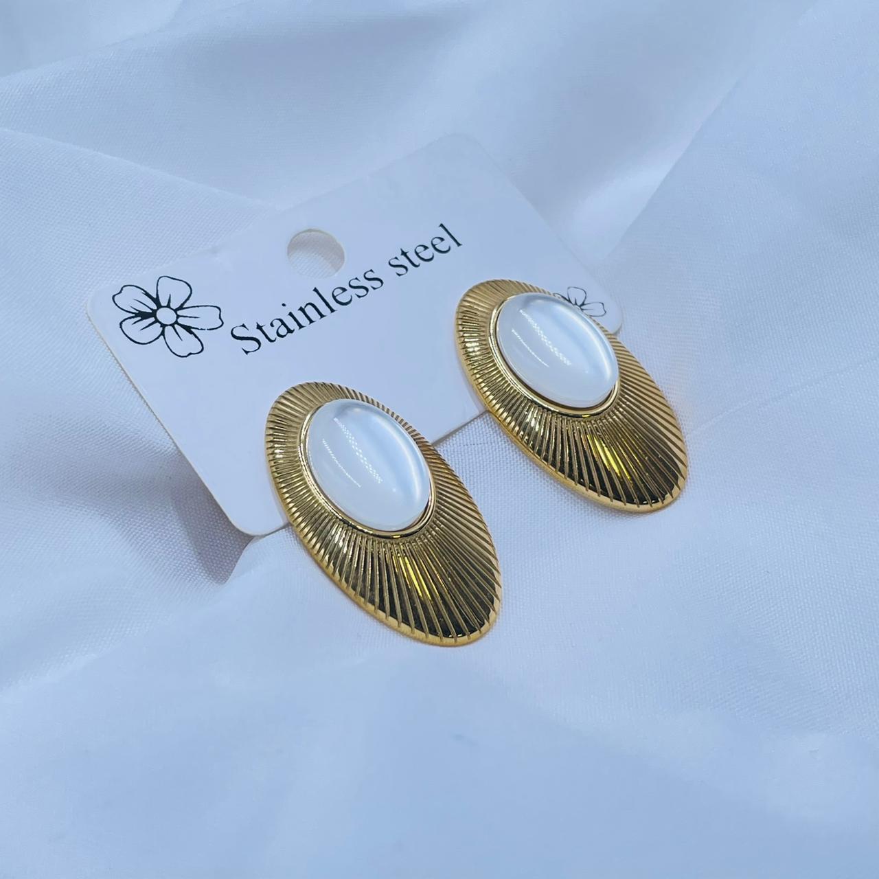 Golden Eclipse Earrings
