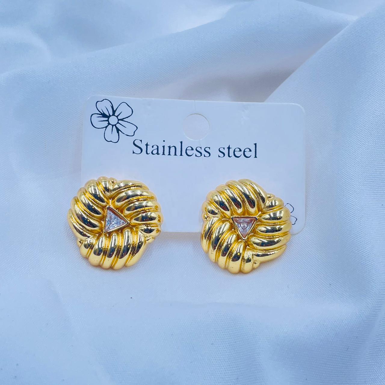 Golden Spiral Studs