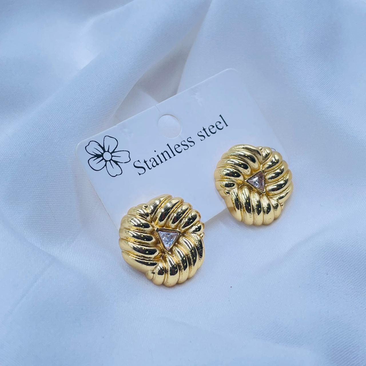 Golden Spiral Studs
