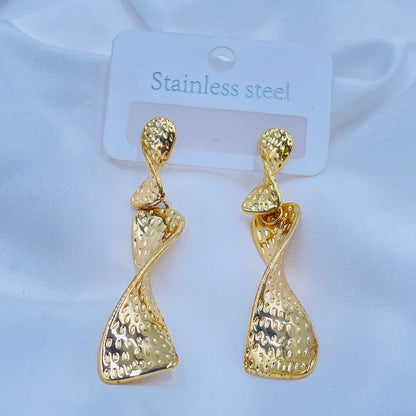 Twisted Long Earrings