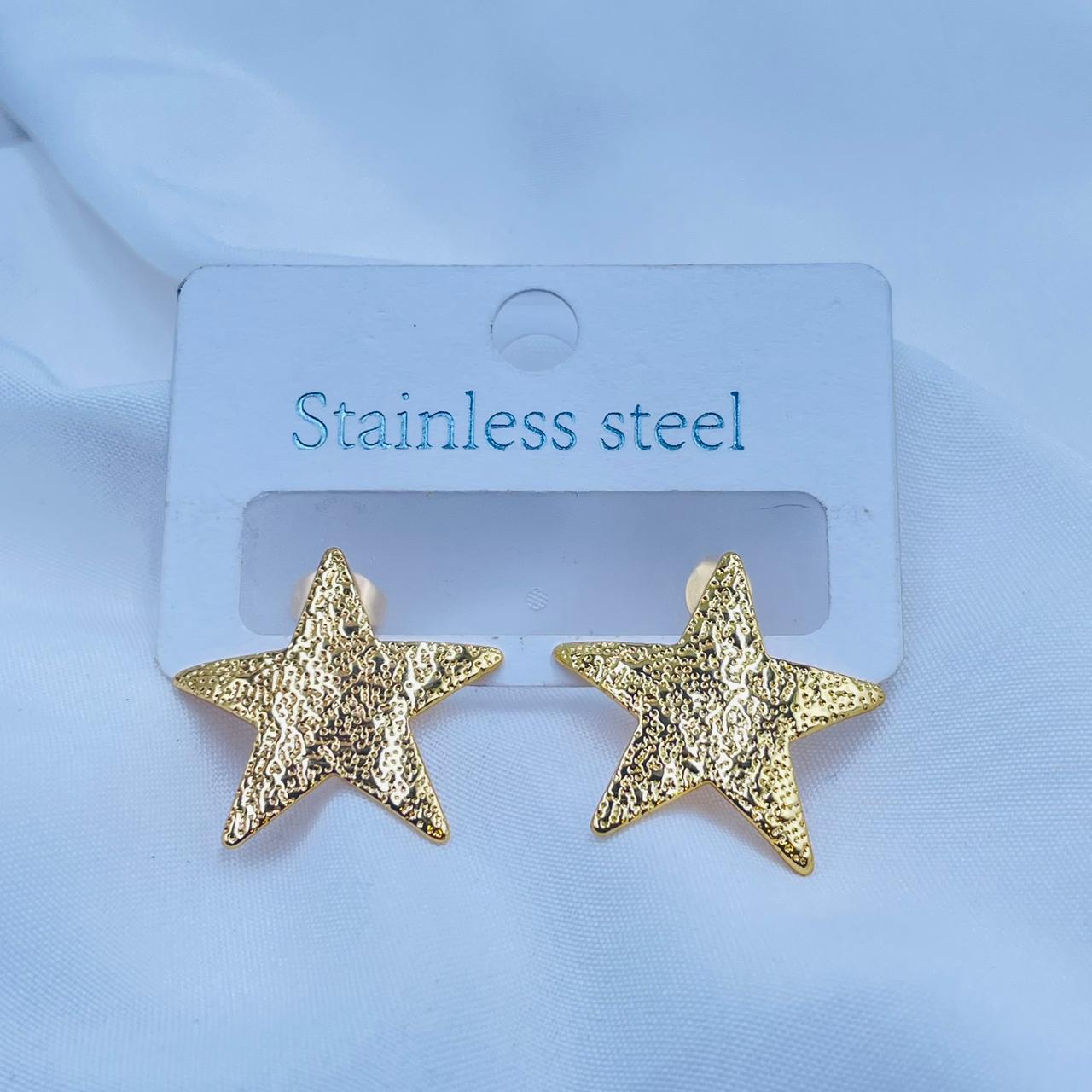 Dotted Star Earrings