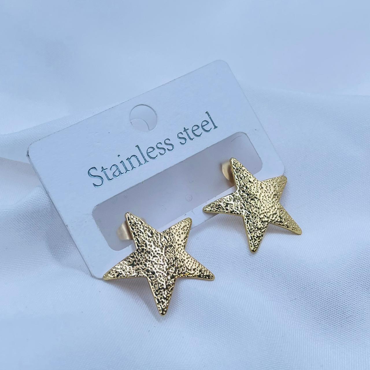 Dotted Star Earrings