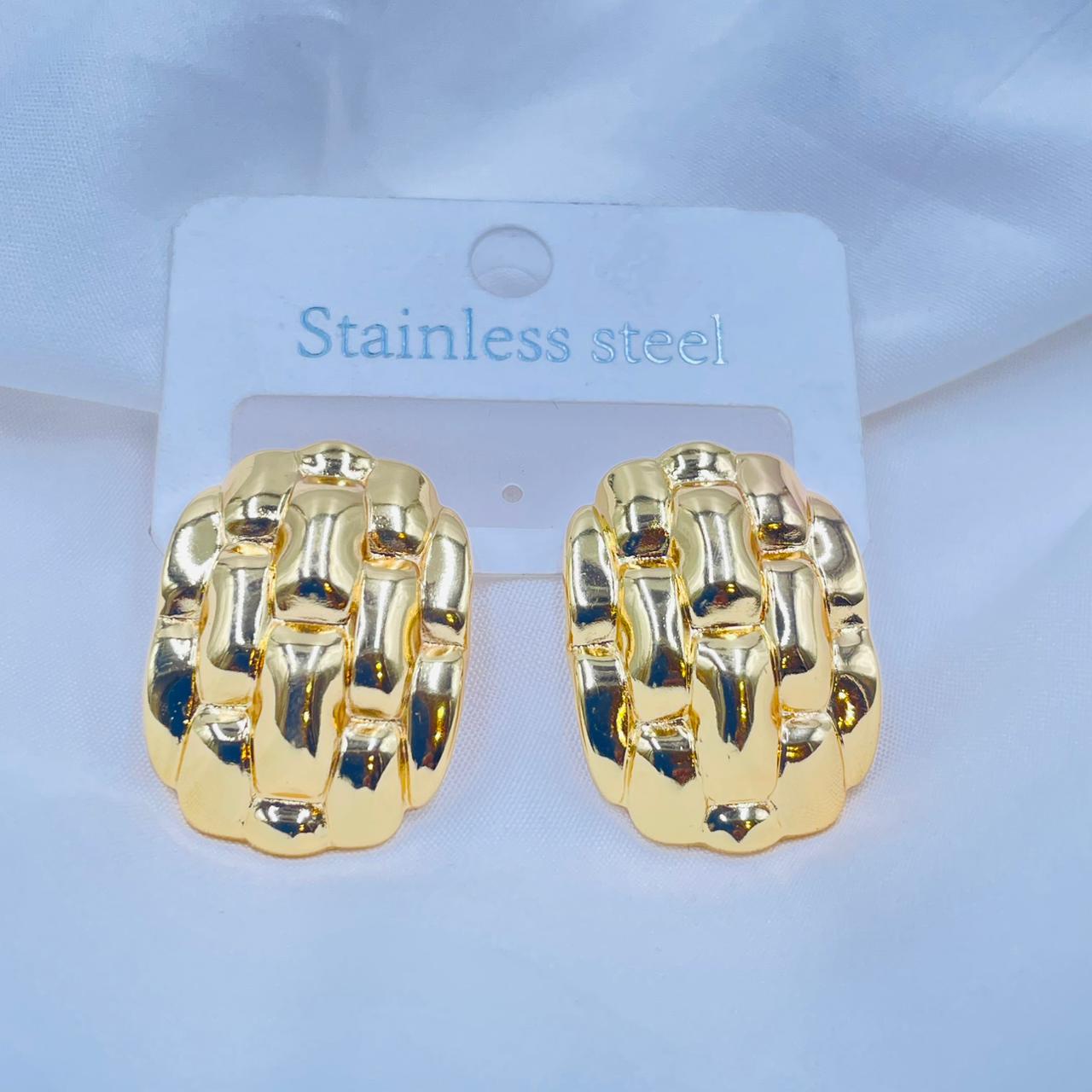 Aura Weave Studs Earrings