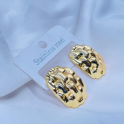 Aura Weave Studs Earrings