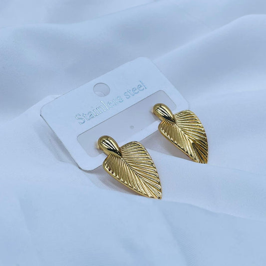 Golden Leaf Earrings