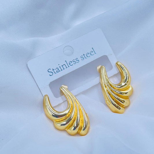 Royal Wave Earrings