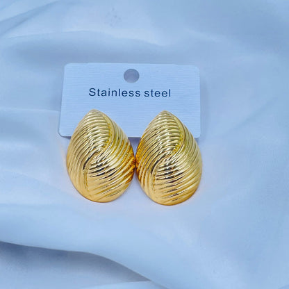 Palmette Studs Earrings
